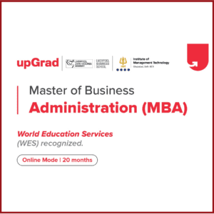 MASTER OF BUSINESS ADMINISTRATION